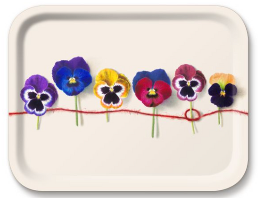 Pansy Allover Tray