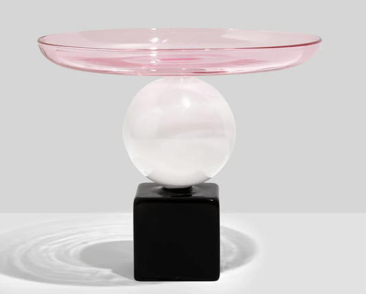 GEO CAKE STAND - PINK