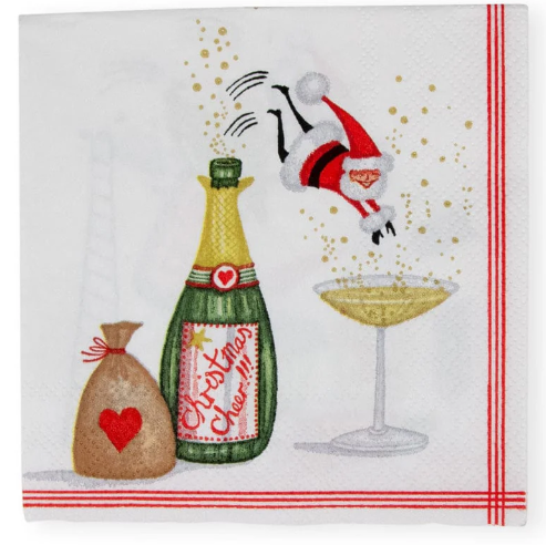 Santa Splash Cocktail Napkins