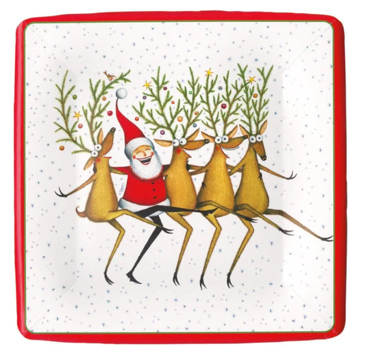 Santa's Kickettes Guest Towel Napkins