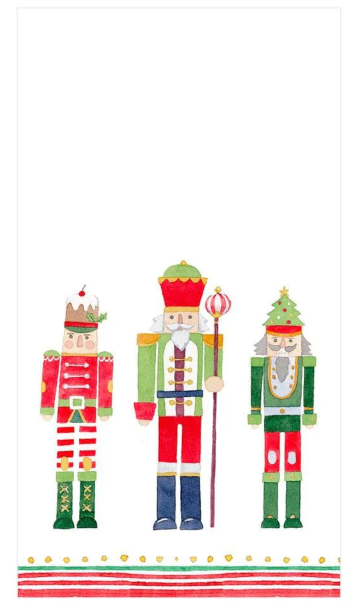 March of the Nutcrackers Paper Guest Towel Napkins