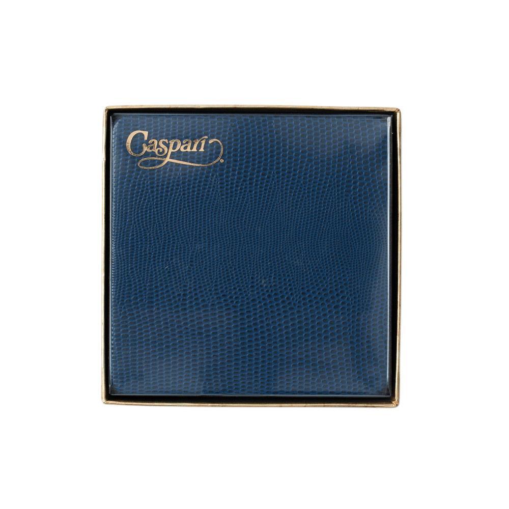 Lizard Coasters Navy Blue