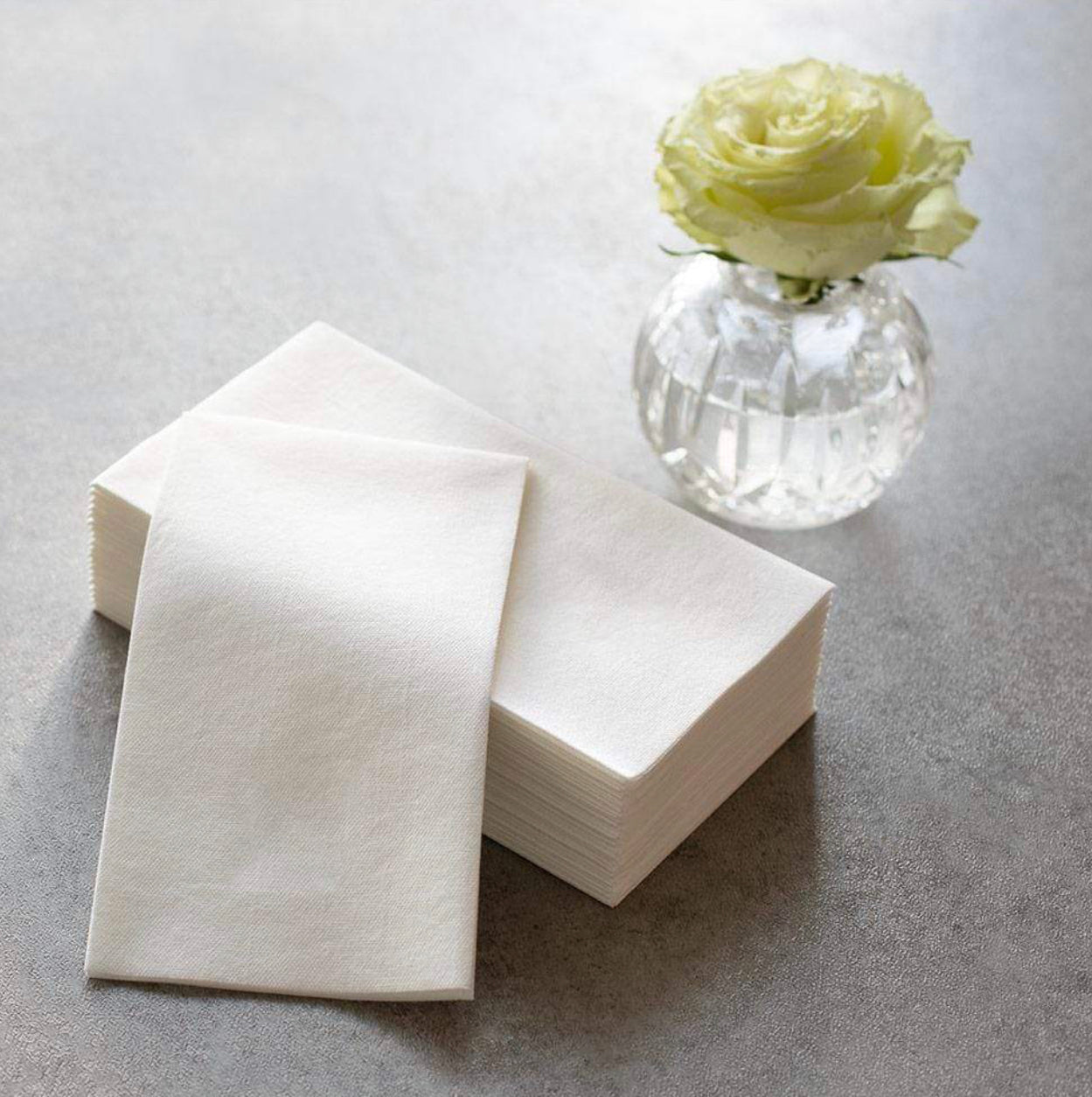 Paper Linen Solid White